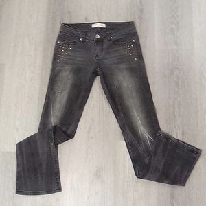 Bleached And Distressed Rare Rock Star Jeans